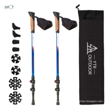 NPOT Wholesale pole aluminum walking sticks bushwalking sticks